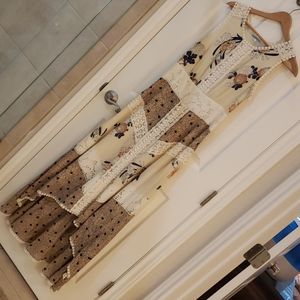 LEIFNOTES Anthropologie High-low Max Dress 4